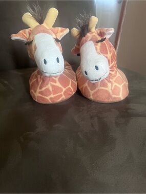 Target Kids Giraffe Plush Slippers